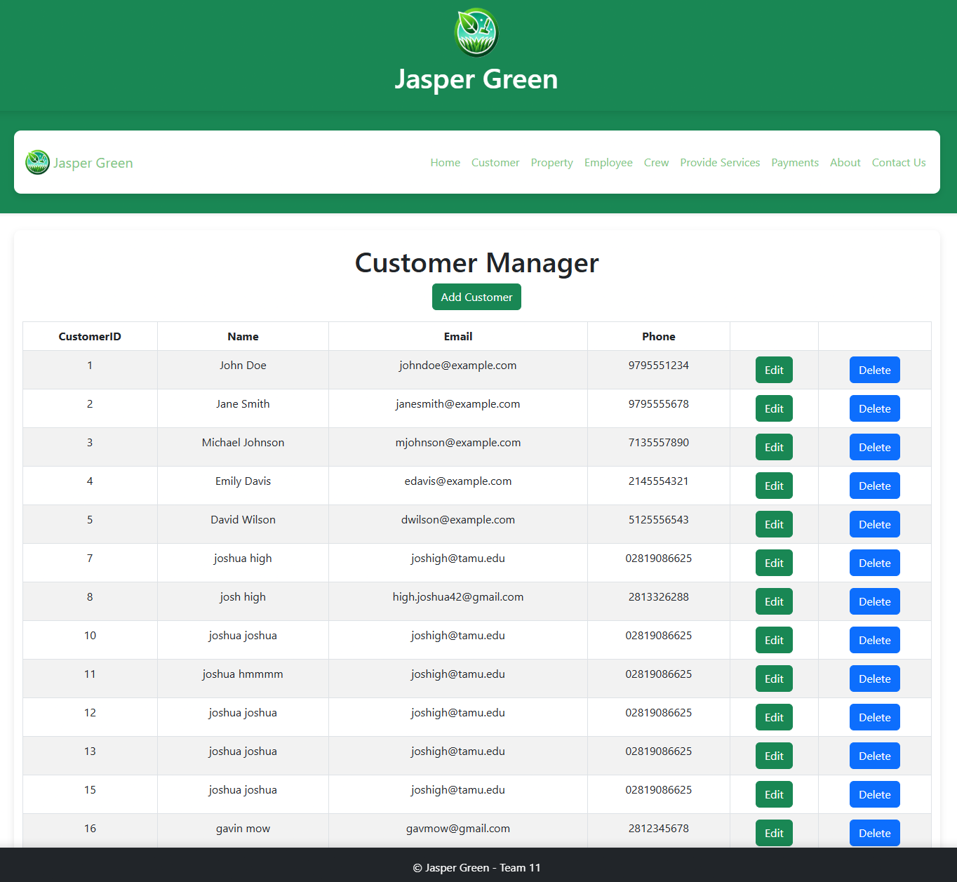 SaaS Dashboard Preview